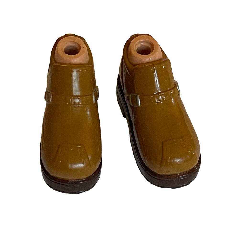 Bratz Boyz Footwear Rust slip on shoe side buckles